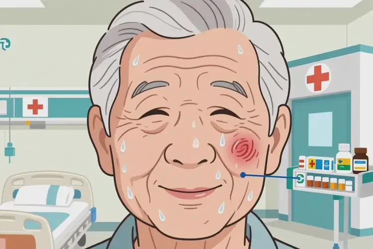 老年人脸上容易起湿疹最简单自愈方法(图3)