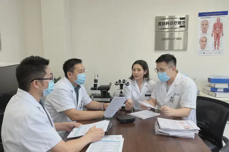 湖北黄冈玫瑰痤疮治疗哪家医院高性价比(图4)