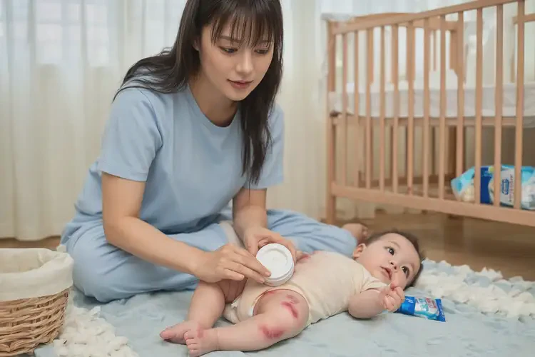 新生兒脖子長(zhǎng)濕疹能夠徹底治愈嗎(圖3)