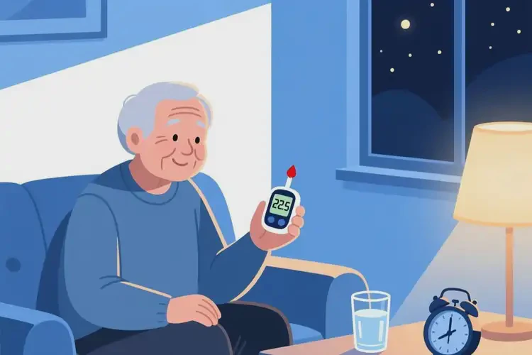 老年人晚上血糖22(图2)