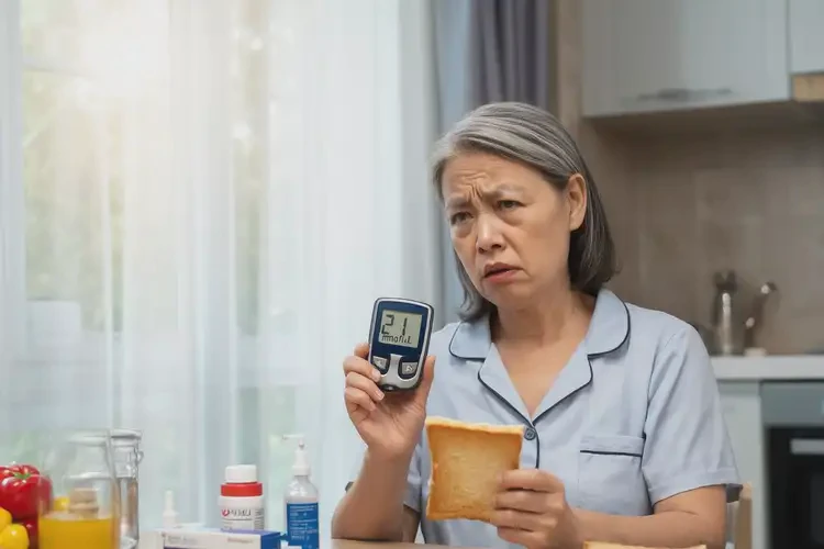 女人早餐血糖21(图1)