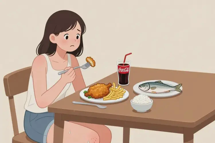 青年人大腿經(jīng)常長濕疹后不可以吃哪些食物(圖3)