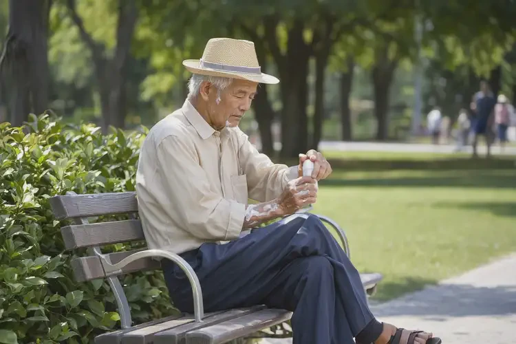 老人面部经常起湿疹能彻底自愈吗(图1)