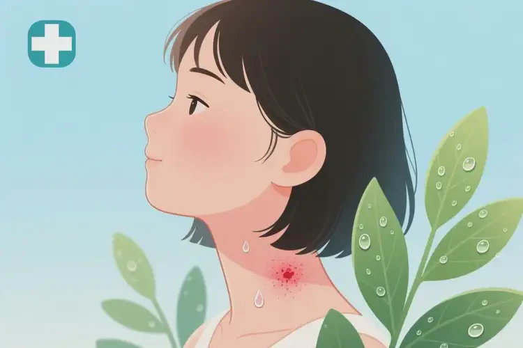 女生脖子長濕疹能不能自愈(圖4)