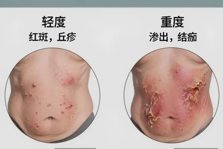 高齡老人肚子偶爾長濕疹能徹底自愈嗎(圖3)