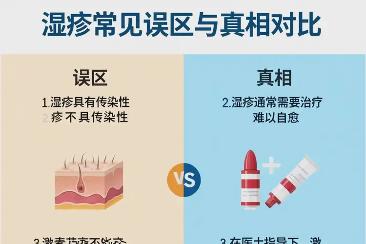 女性臉上經(jīng)常長濕疹能靠自己自愈嗎(圖1)