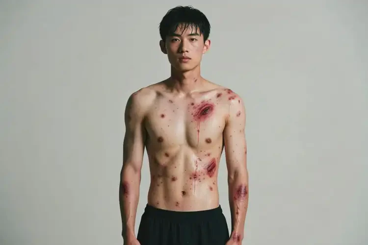 男生全身容易起濕疹不管它會(huì)自己痊愈嗎(圖4)