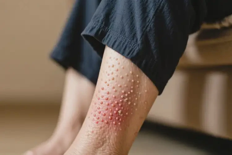 老年人小腿经常起湿疹可以彻底自愈吗(图2)