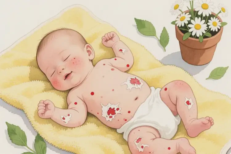 嬰兒全身容易起濕疹能靠自己自愈嗎(圖2)
