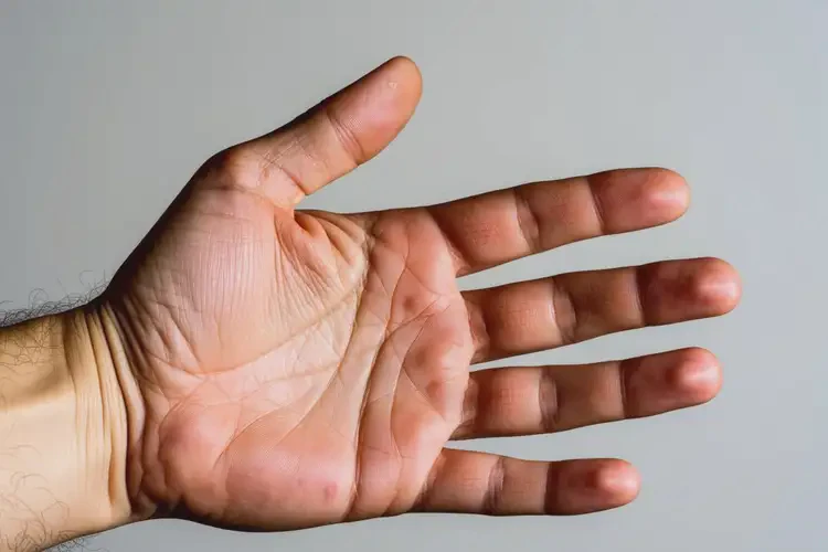 男人手上出現(xiàn)濕疹不管它會自己痊愈嗎(圖4)