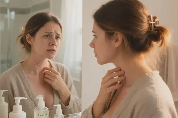 產(chǎn)婦脖子經(jīng)常長濕疹不管它會自己好嗎(圖2)