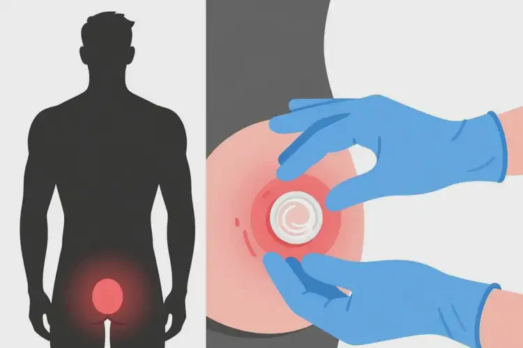 男生肛周出濕疹不管它會(huì)自己痊愈嗎(圖2)