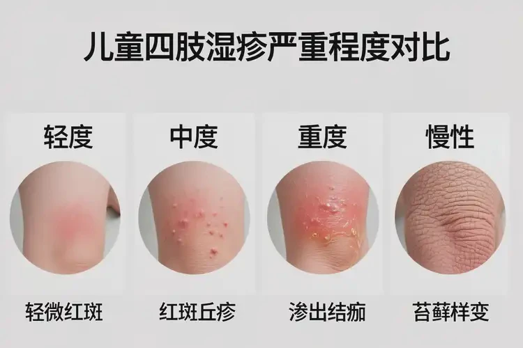 小學(xué)生四肢有濕疹不管它會(huì)自己好嗎(圖1)