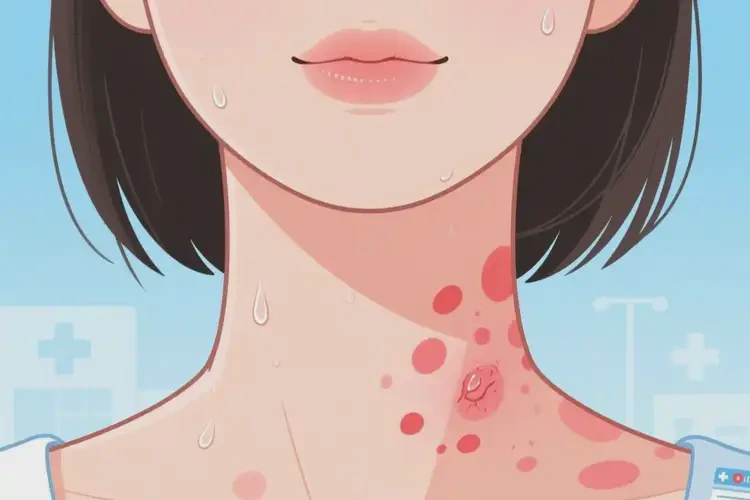 女生脖子上偶爾長濕疹可不可以徹底自愈(圖4)