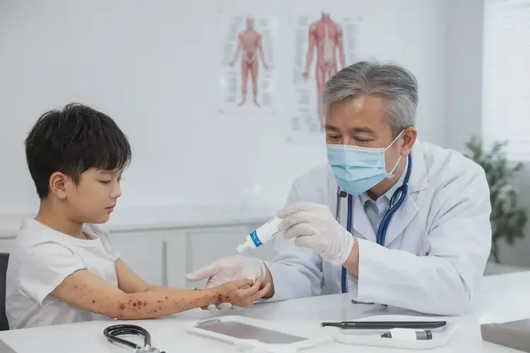 少儿手上有湿疹可以彻底自愈吗(图2)