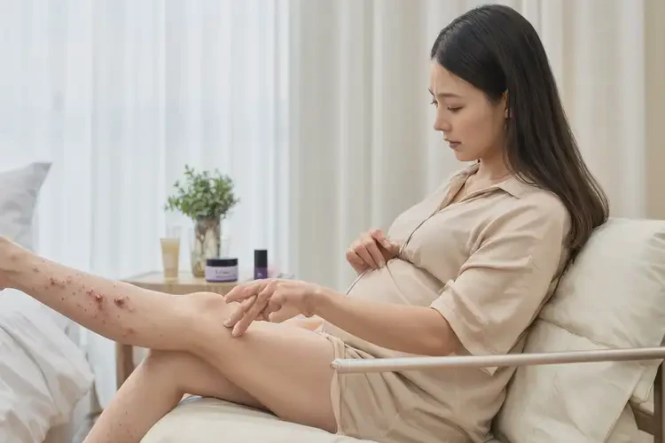孕婦小腿容易起濕疹可以自愈嗎(圖4)