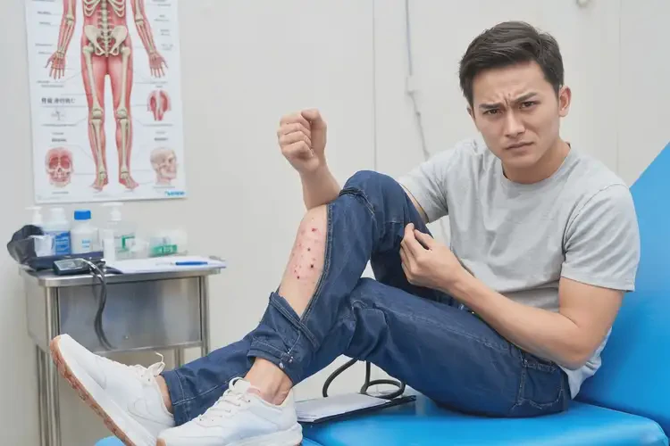 男生小腿容易長(zhǎng)濕疹不管它會(huì)自己好嗎(圖2)