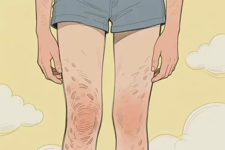 青少年四肢起濕疹能徹底自愈嗎(圖2)