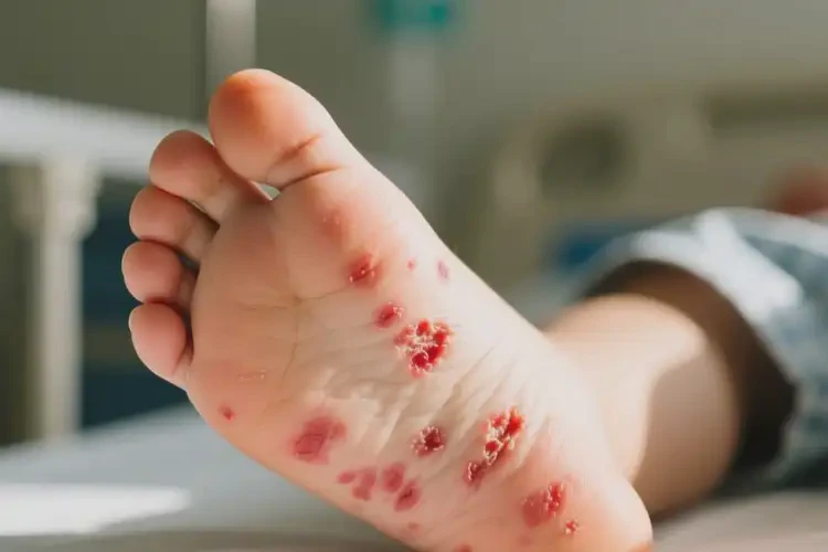 小孩腳上容易長(zhǎng)濕疹不管它會(huì)自己好嗎(圖3)