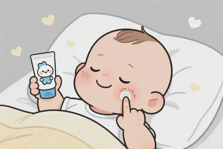 寶寶臉上容易起濕疹不管它會自己好嗎(圖1)