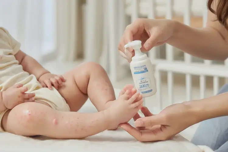 寶寶小腿上偶爾長濕疹能靠自己自愈嗎(圖3)