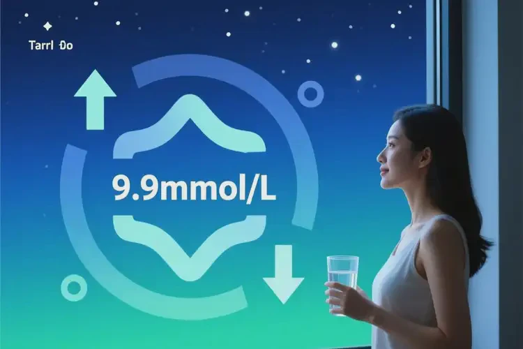 女人晚上血糖9点9是糖尿病吗(图1)