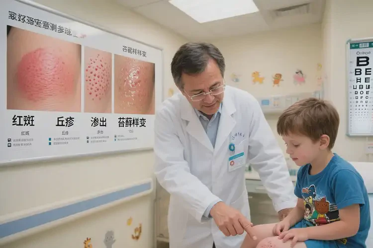 小孩大腿長(zhǎng)濕疹能徹底自愈嗎(圖3)