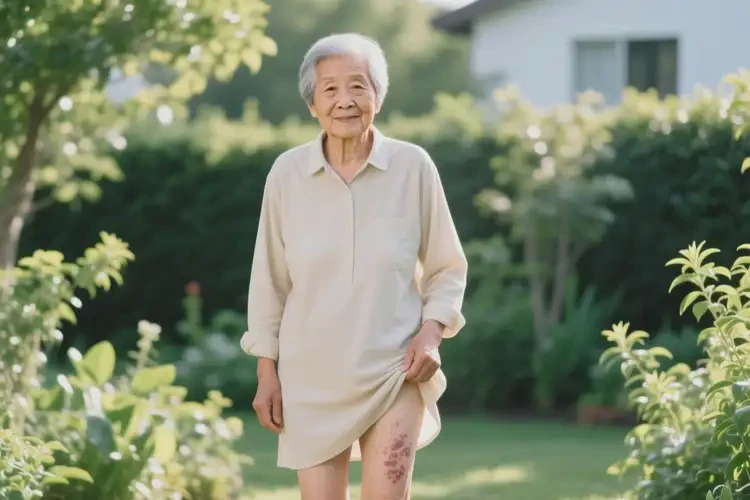 老人身上容易起濕疹能夠徹底治愈嗎(圖1)