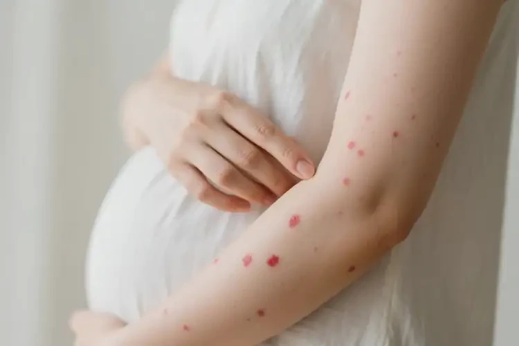 產(chǎn)婦手臂上經(jīng)常起濕疹能靠自己自愈嗎(圖4)