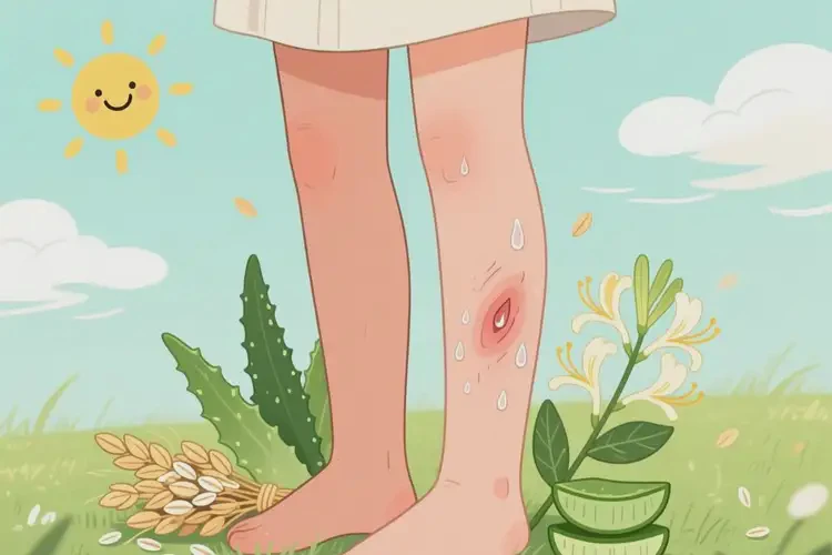 女生小腿經(jīng)常起濕疹能靠自己自愈嗎(圖1)