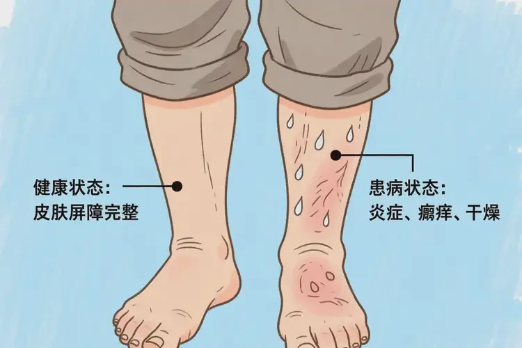 老人小腿上容易起濕疹能靠自己自愈嗎(圖3)
