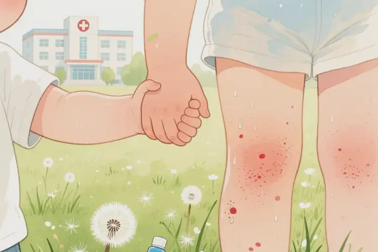 小兒四肢容易長濕疹不管它會自己痊愈嗎(圖3)