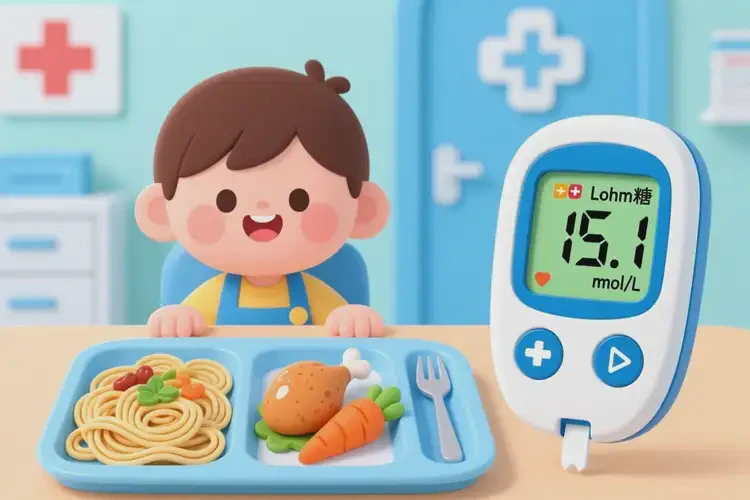 兒童晚餐血糖15點(diǎn)1是糖尿病嗎(圖2)