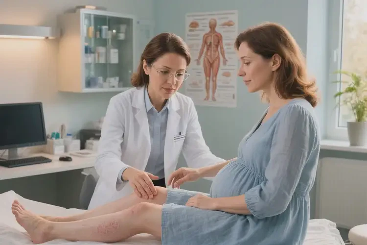 孕婦大腿出濕疹可不可以徹底自愈(圖1)