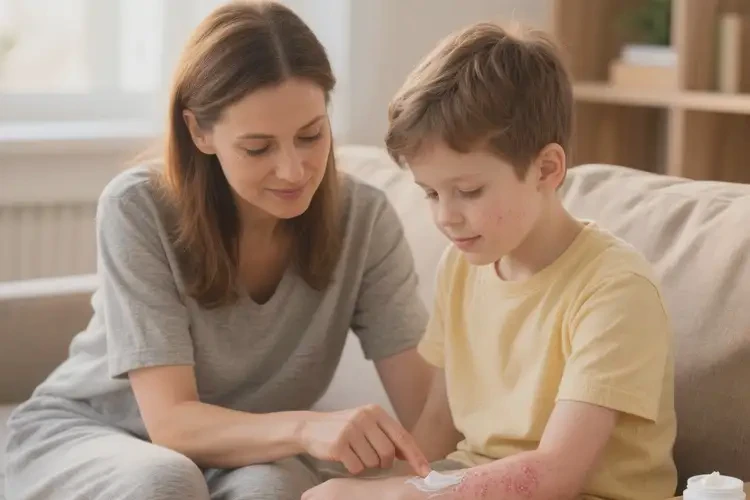 小孩手臂經常長濕疹能靠自己自愈嗎(圖4)