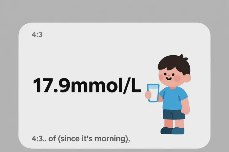 儿童早上空腹血糖17(图1)