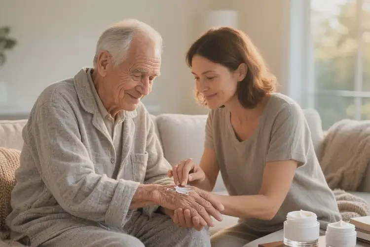 高齡老人肚子偶爾長濕疹能徹底自愈嗎(圖2)