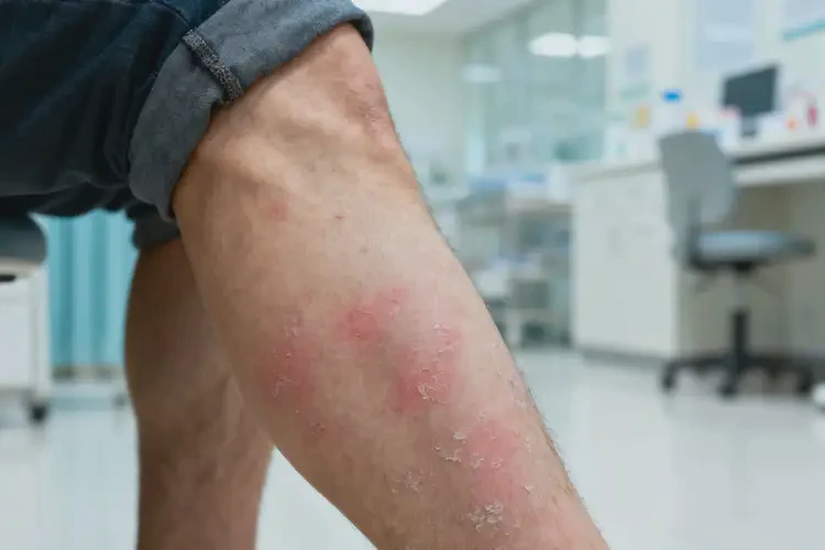 男生小腿經(jīng)常長(zhǎng)濕疹能徹底自愈嗎(圖2)