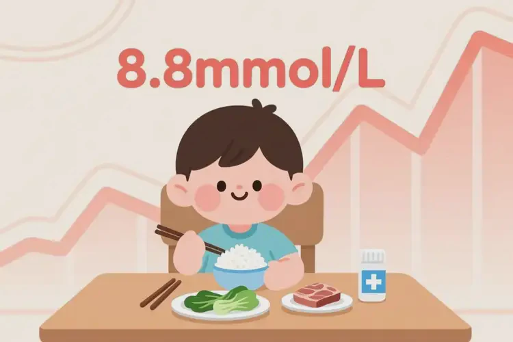 小孩中餐血糖8點8是糖尿病嗎(圖4)