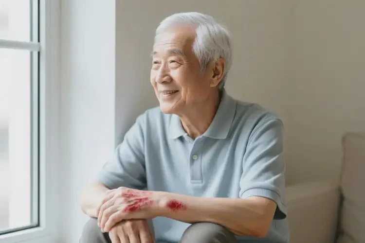 老年人身上偶爾起濕疹可不可以徹底自愈(圖4)