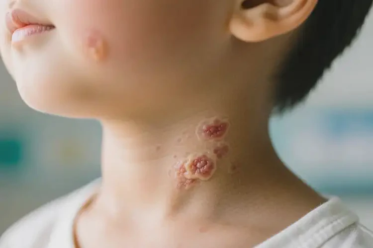 小孩脖子經(jīng)常起濕疹能夠徹底治愈嗎(圖4)