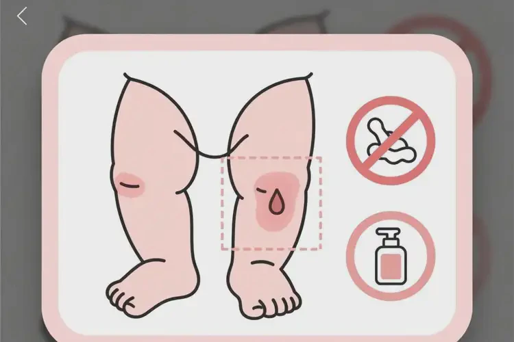 嬰兒大腿經(jīng)常起濕疹能夠徹底治愈嗎(圖1)