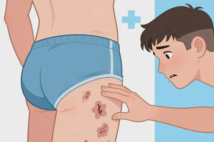 男生肛周出濕疹不管它會(huì)自己痊愈嗎(圖3)