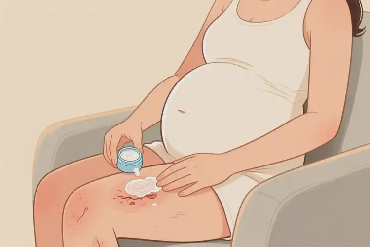 孕婦大腿上容易起濕疹能夠徹底治愈嗎(圖1)
