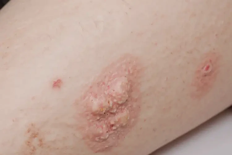 中學(xué)生大腿上長(zhǎng)濕疹能夠徹底治愈嗎(圖3)