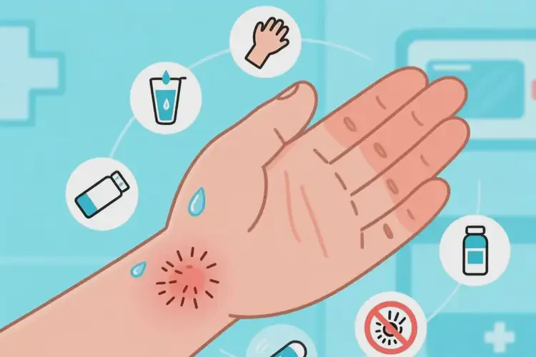 青少年手臂上出現(xiàn)濕疹能夠徹底治愈嗎(圖2)