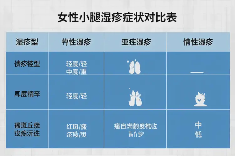 女人小腿上出濕疹不管它會(huì)自己好嗎(圖1)