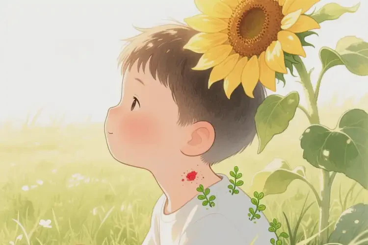 兒童脖子容易長濕疹不管它會自己痊愈嗎(圖3)