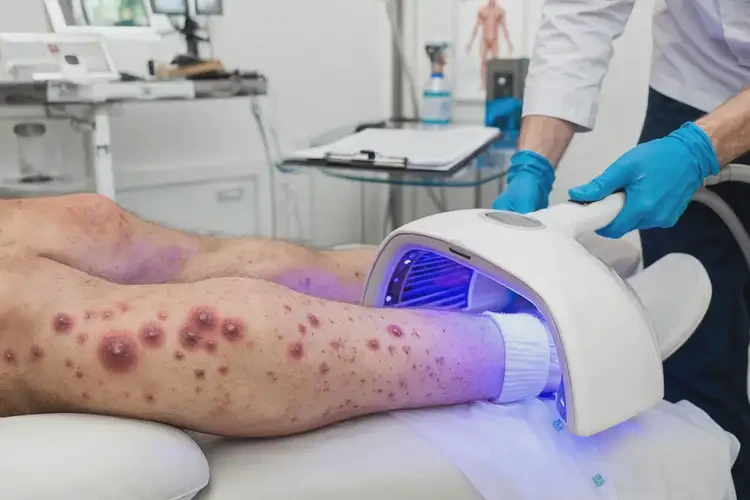 男性小腿經(jīng)常起濕疹不管它會自己好嗎(圖2)