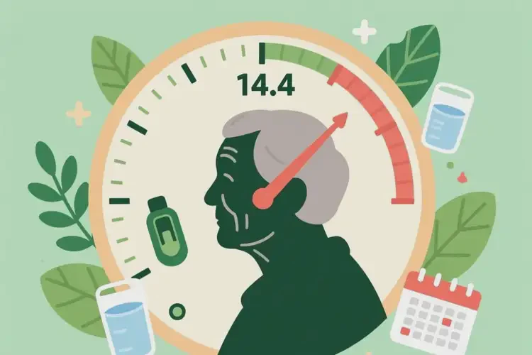 中老年人中午血糖14(圖1)